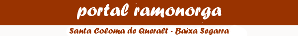 Portal Ramon Orga -  Baixa Segarra - Santa Coloma de Queralt